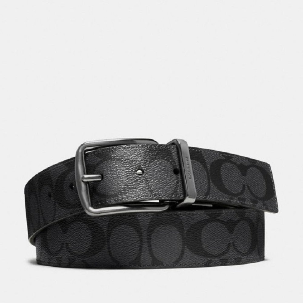 $98 *NEW* COACH MEN'S WIDE HARNESS CUT-TO-…